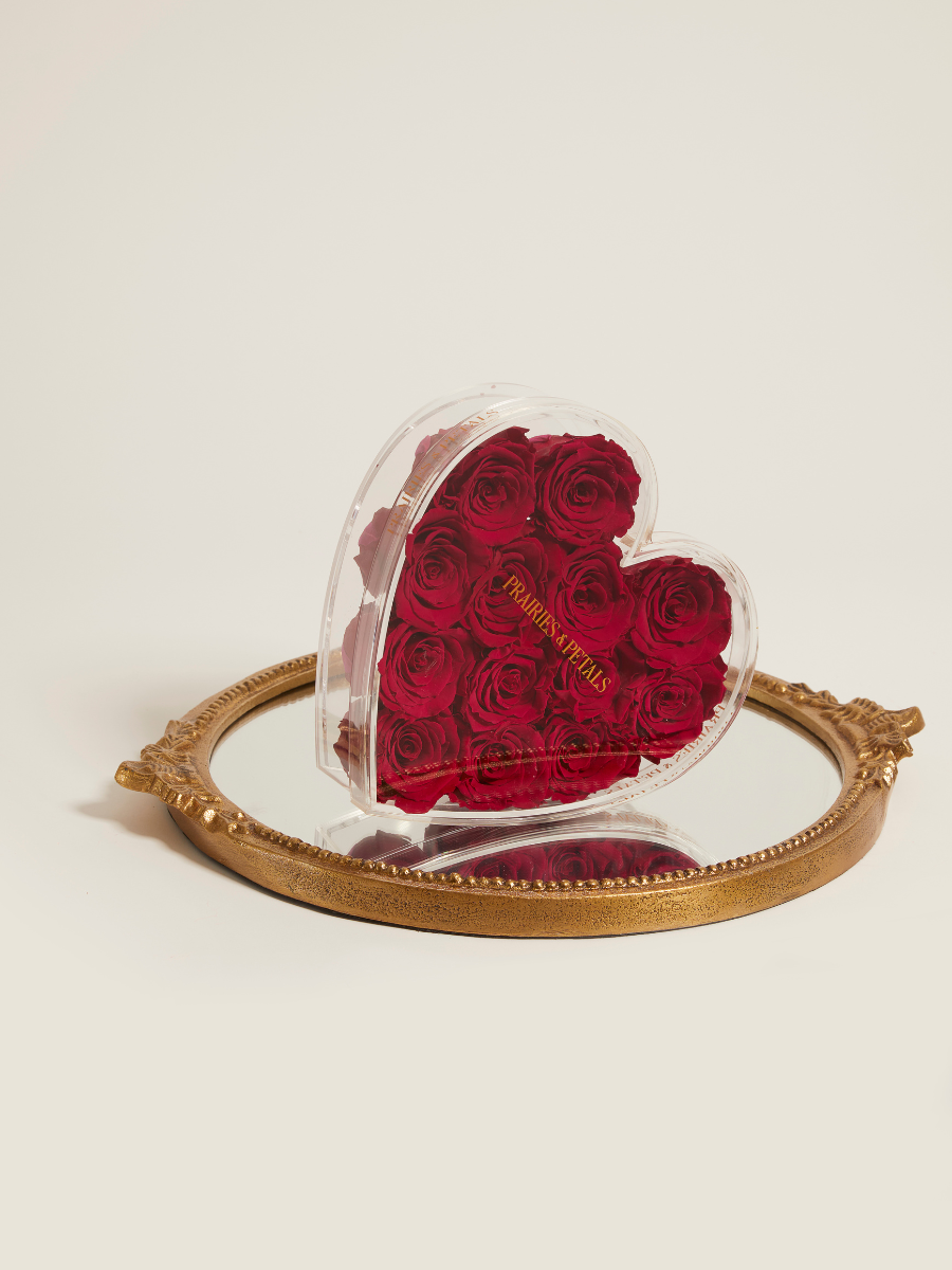 Red roses, Clara Kardia by Prairies & Petals
