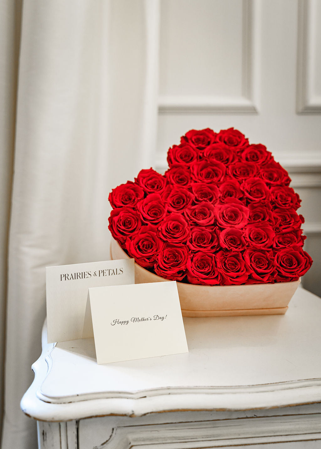 Red roses, Kardia by Prairies & Petals